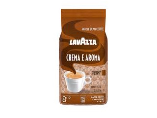 Lavazza Coffee Crema E Aroma Medium Roast Whole Beans 2.2lb