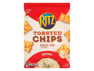 Ritz Toasted Chips Original 55% Less Fat 8.1oz