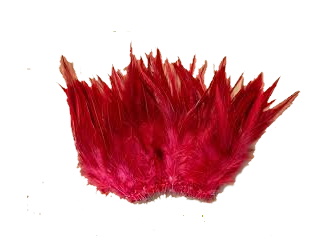 Fly Tying ASD Float & Fly London Strung Rooster Saddles Long Red