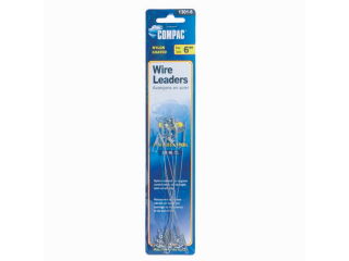 Wire Leader Compac 6" 30lb 3 pack