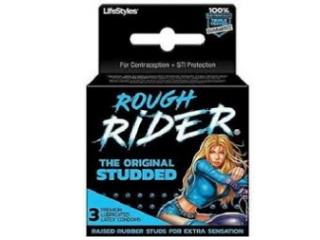 Rough Rider The Original Studded Latex Condom 3 pack