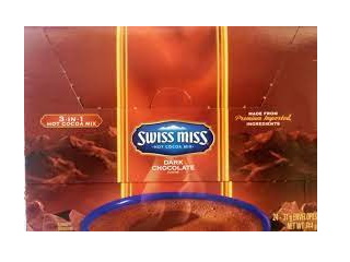 Swiss Miss Dark Chocolate 24 Sachets