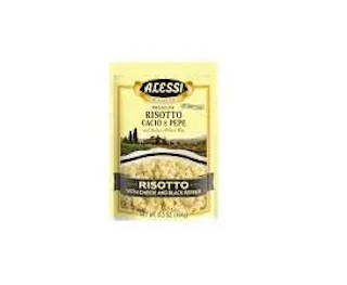 Risotto Alessi w cheese & black pepper 6.5oz