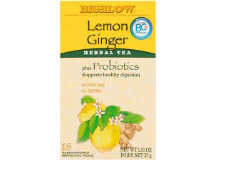 Bigelow Lemon Ginger Tea 18's Herbal