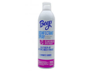 Disinfectant Spray Beep Island Breeze 18oz