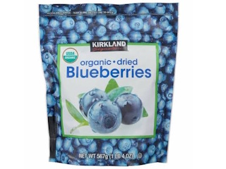Dried Blueberries Whole Kirkland Signature 20oz