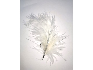 Fly Lure White with Flash