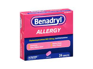 Benadryl Allergy 24 Tabs/Box