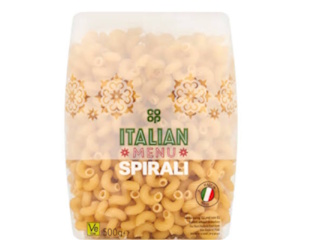 Pasta Coop Spirali 500g