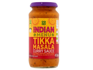 Tikka Masala Curry Sauce Coop 450g