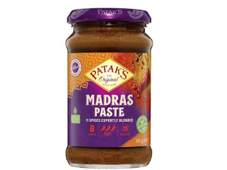 Madras Spice Paste Patak's 283g