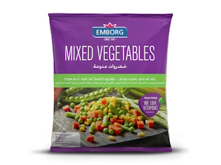 Frozen Mixed Vegetables Emborg 450g