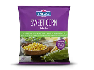 Frozen Corn Kernels Emborg 450g