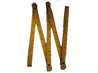 Wooden Folding Ruler