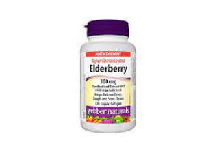 Webber Elderberry 100Mg 120'S