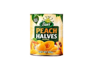 Peach Halves Suri In Syrup 425g