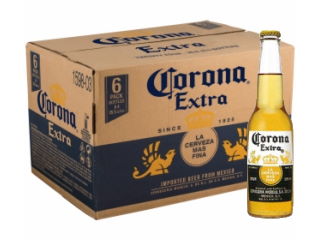 Corona Extra Lager Bottles (24 Pack)