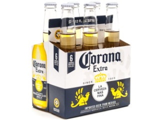 Corona Extra Lager Bottles (6 Pack)
