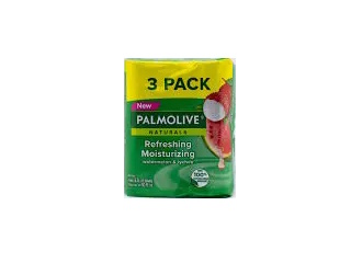 Soap Palmolive Naturals Watermelon & Lychee 3pk