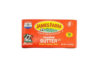 Butter James Farm Unsalted 1lb