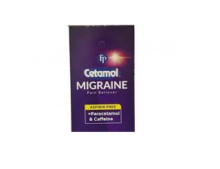 Cetamol Migrain 2'Pk Caps