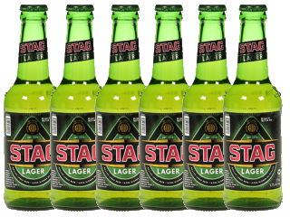 Stag Lager Bottles (6 pack)
