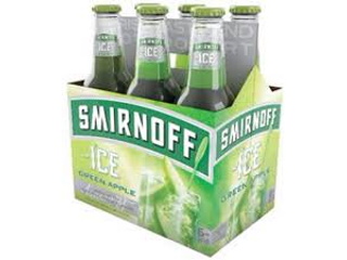 Smirnoff Ice Green Apple Cooler 275ml 6pk