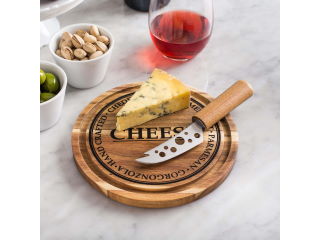 Cheese Board with Knife Mini KSP 2pcs