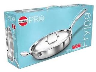 Hawkins Triply Frying Pan Stainless Steel PSF26S
