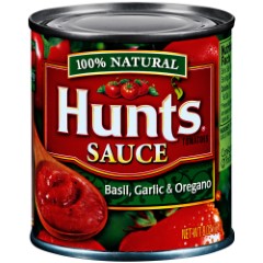 Tomato Sauce Hunts Basil Garlic & Oregano 8oz